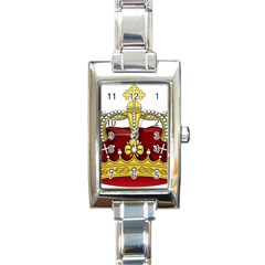 Crown 2024678 1280 Rectangle Italian Charm Watch by vintage2030