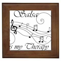 Salsa Is My Therapy Partition Framed Tiles by alllovelyideas