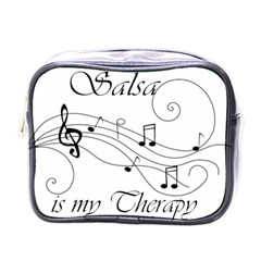 Salsa Is My Therapy Partition Mini Toiletries Bag (one Side) by alllovelyideas