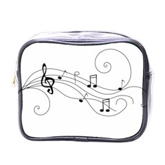 Music Partition Mini Toiletries Bag (one Side) by alllovelyideas