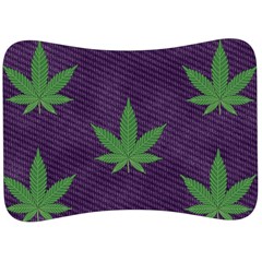 Cannabis Sativa Velour Seat Head Rest Cushion by cannabisVT