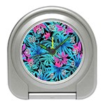 Leaves Picture Tropical Plant Travel Alarm Clock Front