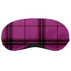 Violet Plaid Sleeping Masks by snowwhitegirl