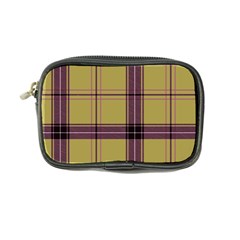 Beige Purple Plaid Coin Purse by snowwhitegirl