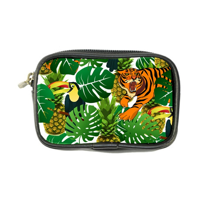 Tropical Pelican Tiger Jungle Coin Purse