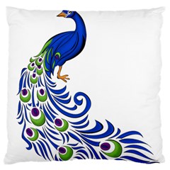 Venus Peacock Large Cushion Case (one Side) by amazinganimals