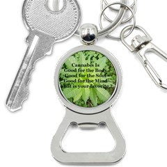 Cannabis Is Bottle Opener Key Chain by cannabisVT