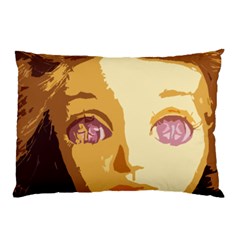 Butterfly Eyes Pillow Case (two Sides) by snowwhitegirl