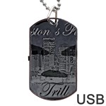 Trill Cover Final Dog Tag USB Flash (One Side) Front