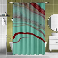 Floating Away Shower Curtain 48  X 72  (small)  by WILLBIRDWELL