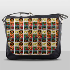 Victorian Fruit Labels Messenger Bag by snowwhitegirl