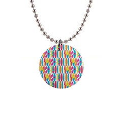 Rainbow Colored Waikiki Surfboards  Button Necklaces by PodArtist