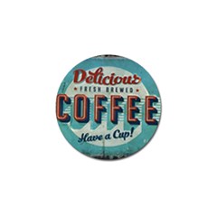 Delicious Coffee Golf Ball Marker (4 Pack) by snowwhitegirl