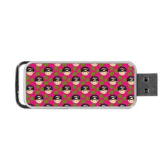 Frida Pink Portable Usb Flash (one Side) by snowwhitegirl