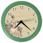 Background 1775324 1920 Color Wall Clock Front