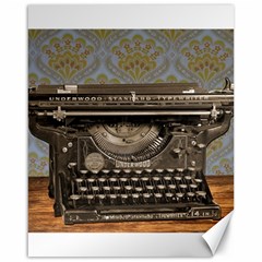 Typewriter Canvas 16  X 20  by vintage2030