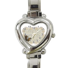 Tag Bird Heart Italian Charm Watch by vintage2030