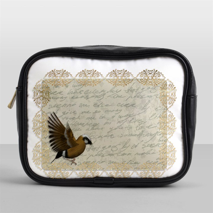 Tag Bird Mini Toiletries Bag (One Side)