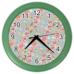 Background 1659236 1920 Color Wall Clock by vintage2030