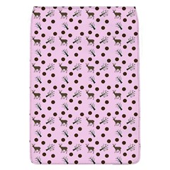 Pink Deer Pattern Removable Flap Cover (l) by snowwhitegirl