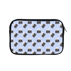 Retro Typewriter Blue Pattern Apple Macbook Pro 13  Zipper Case by snowwhitegirl