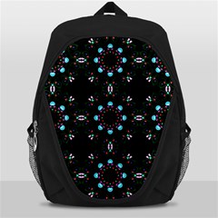 Embroidery Paisley Black Backpack Bag by snowwhitegirl