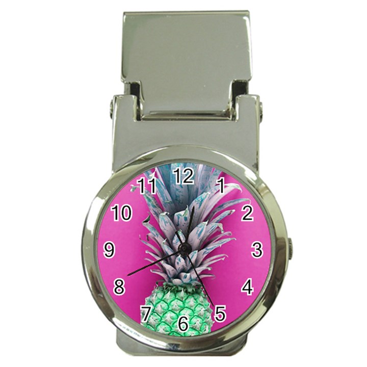 Green Pineapple Money Clip Watches