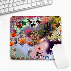 Pattern Patchwork Large Mousepads by snowwhitegirl