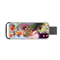 Pattern Patchwork Portable Usb Flash (two Sides) by snowwhitegirl