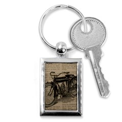 Bicycle Letter Key Chains (rectangle)  by vintage2030