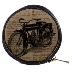 Bicycle Letter Mini Makeup Bag by vintage2030