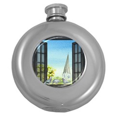 Town 1660455 1920 Round Hip Flask (5 Oz) by vintage2030