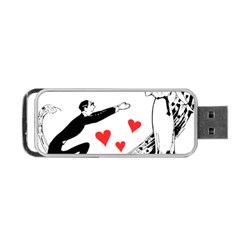 Manloveswoman Portable Usb Flash (one Side) by vintage2030