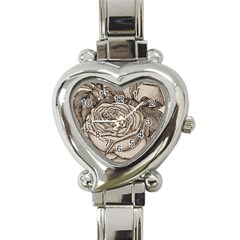 Flowers 1776630 1920 Heart Italian Charm Watch by vintage2030