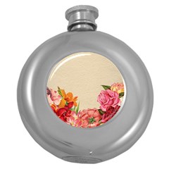 Flower 1646035 1920 Round Hip Flask (5 Oz) by vintage2030