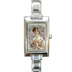 Vintage 1501577 1280 Rectangle Italian Charm Watch by vintage2030