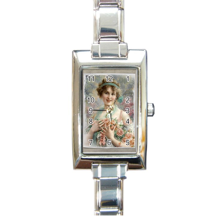 Vintage 1501577 1280 Rectangle Italian Charm Watch