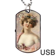 Vintage 1501572 1280 Dog Tag Usb Flash (one Side) by vintage2030