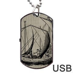 Ship 1515875 1280 Dog Tag Usb Flash (two Sides) by vintage2030