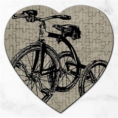 Tricycle 1515859 1280 Jigsaw Puzzle (heart) by vintage2030