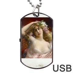 Vintage 1501594 1920 Dog Tag Usb Flash (two Sides) by vintage2030