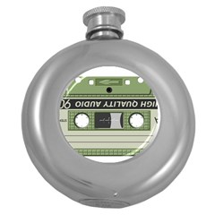 Cassette 40267 1280 Round Hip Flask (5 Oz) by vintage2030