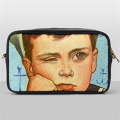 Retro Boy Toiletries Bag (one Side) by vintage2030