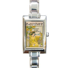 Vintage 1395176 1280 Rectangle Italian Charm Watch by vintage2030