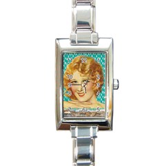 Vintage 1353217 1920 Rectangle Italian Charm Watch by vintage2030