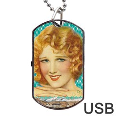 Vintage 1353217 1920 Dog Tag Usb Flash (one Side) by vintage2030