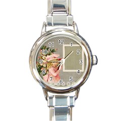 Background 1229025 1920 Round Italian Charm Watch by vintage2030