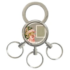 Background 1229025 1920 3-ring Key Chains by vintage2030