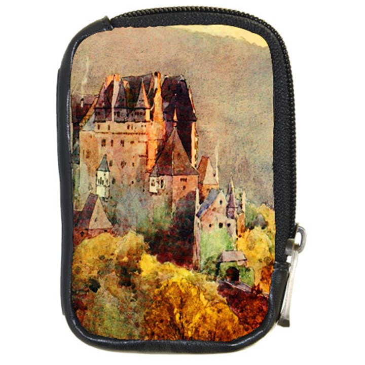 Painting 1241680 1920 Compact Camera Leather Case