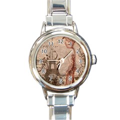 Vintage 1254690 1280 Round Italian Charm Watch by vintage2030